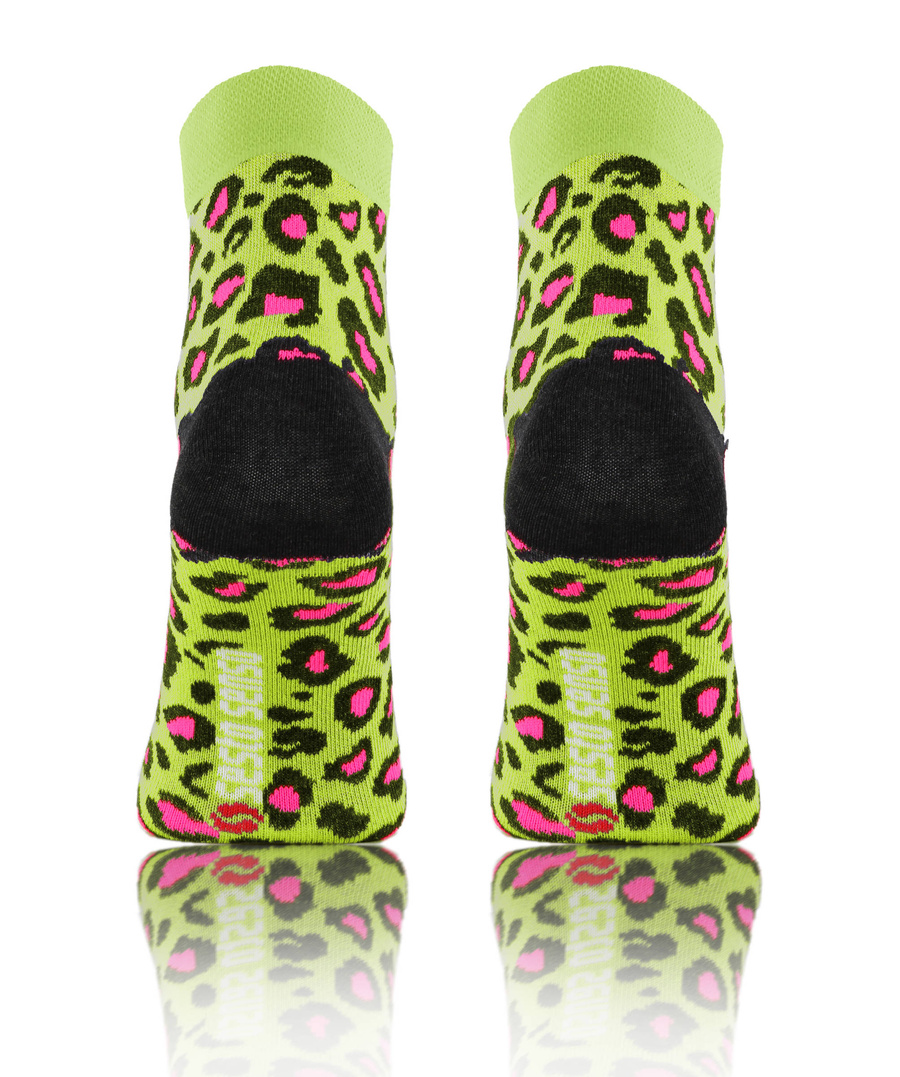 Kolorowe śmieszne ZAKOSTKI SKARPETY FINEST Sesto Senso