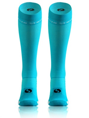 Șosete până la genunchi compresive SKB12 Turcoaz