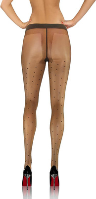 Damenstrumpfhose Funny R065 Schwarz