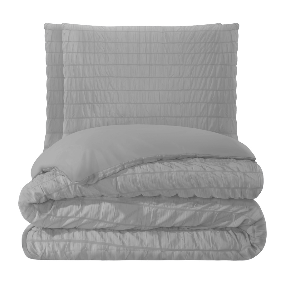 Bettwäsche Creasy Grau