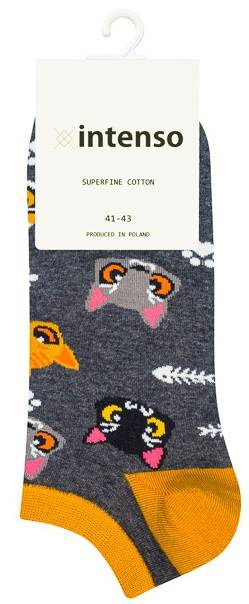 Kolorowe skarpety STOPKI art. 1849 Intenso Koty