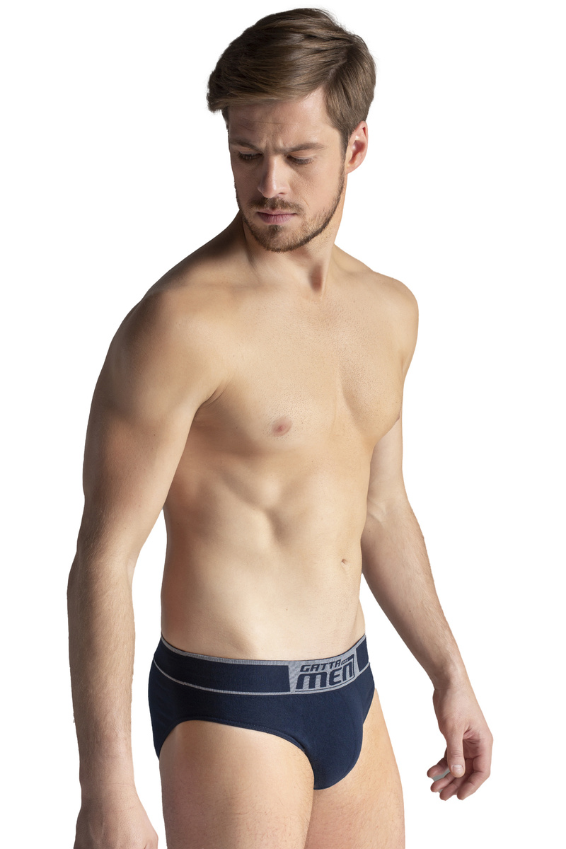 Slipy majtki męskie Bezszwowe Gatta Cotton Slip 41547
