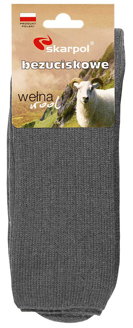 wełniane skarpety frotte z WEŁNY jagnięcej art. 55 Skarpol