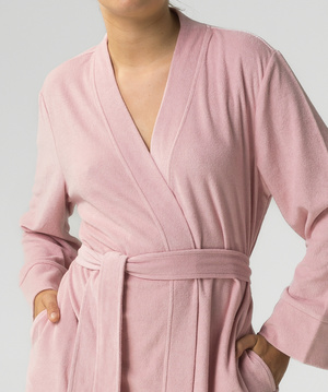 Damen Morgenmantel Serie Rosa