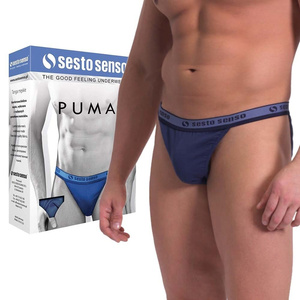 Chiloți tanga SM04 Bleumarin