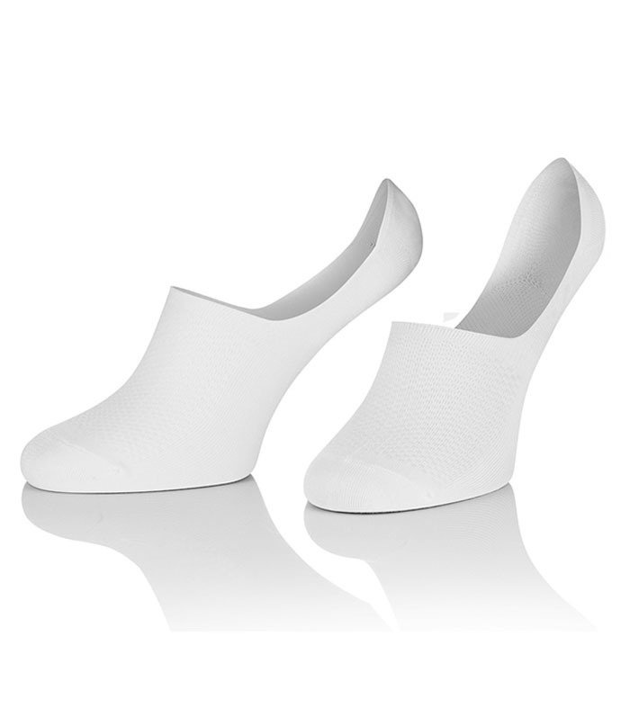 Unsichtbare Socken Serie 1900 Weiß