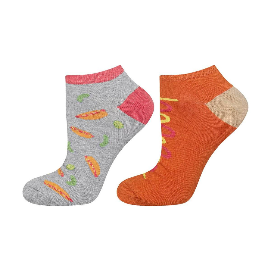 Soxo Männer farbenfrohe unübertroffene Füße lustiger Hot Dog