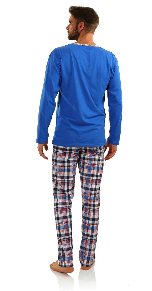 Pijama Bărbați Seria Albastru Regal