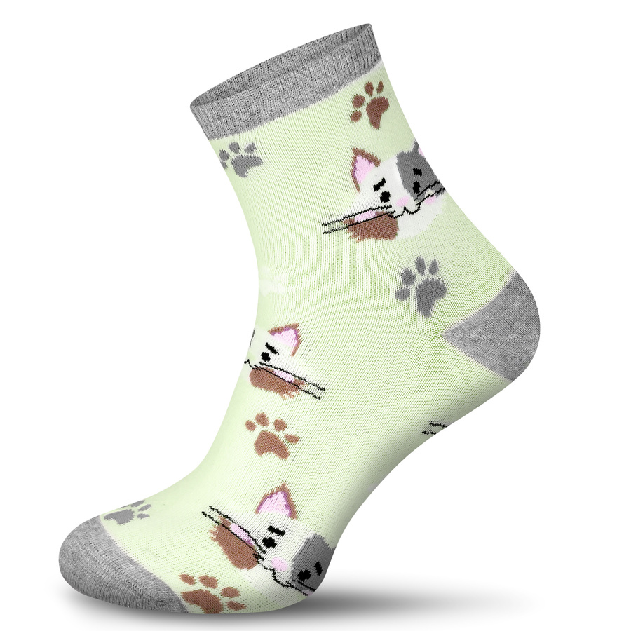 Damen Socken Serie Gemustert 200 Grün