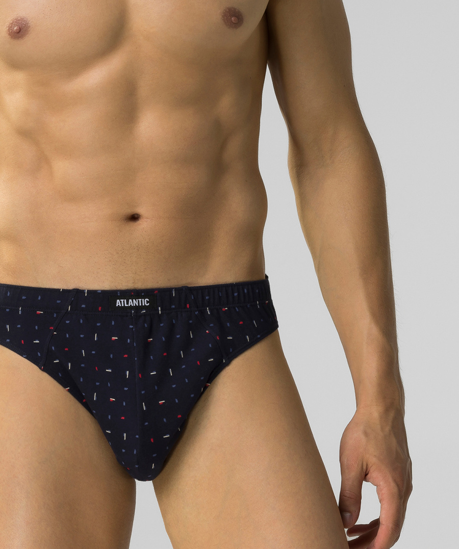 Herren-Slips Sportserie Dunkelblau