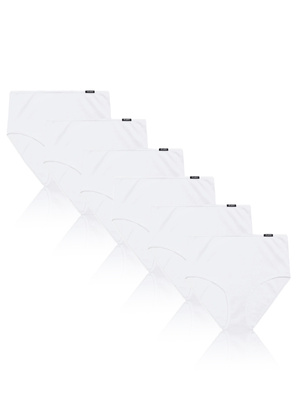 Damen-Slips Maxi-Serie Weiß