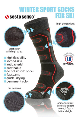 Ski Sport Wollsocken