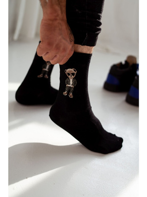 Socken Herren Serie Avangard Schwarz