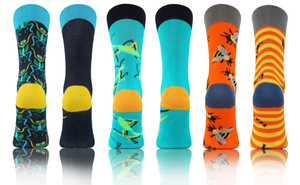 Lange Socken Finest Mehrfarbig