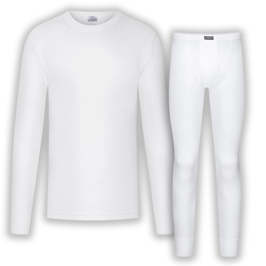 T-Shirt und Leggings Set Bt-104 4862 Weiß