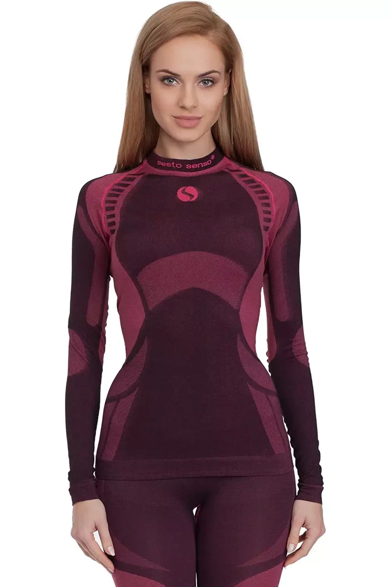 Koszulka termiczna damska dł. rękaw THERMO ACTIV bielizna bezszwowa Sesto Senso