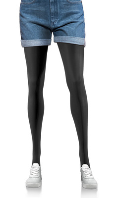 Blickdichte Strumpfhose Hiver 40DEN Rot