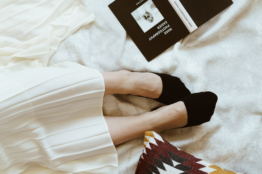 Bambusfaser Mikrofüße Art. 036 schwarz Steven