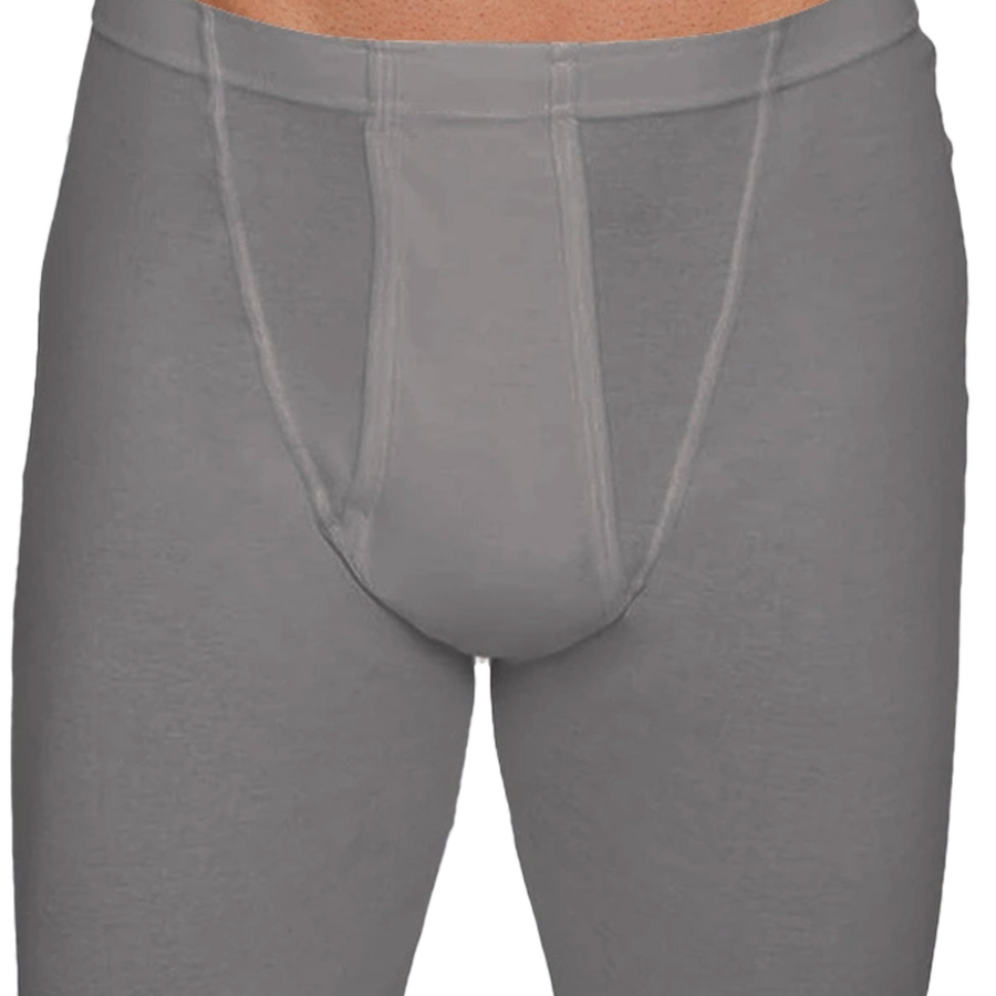 Herrenlongjohns Serie Grau