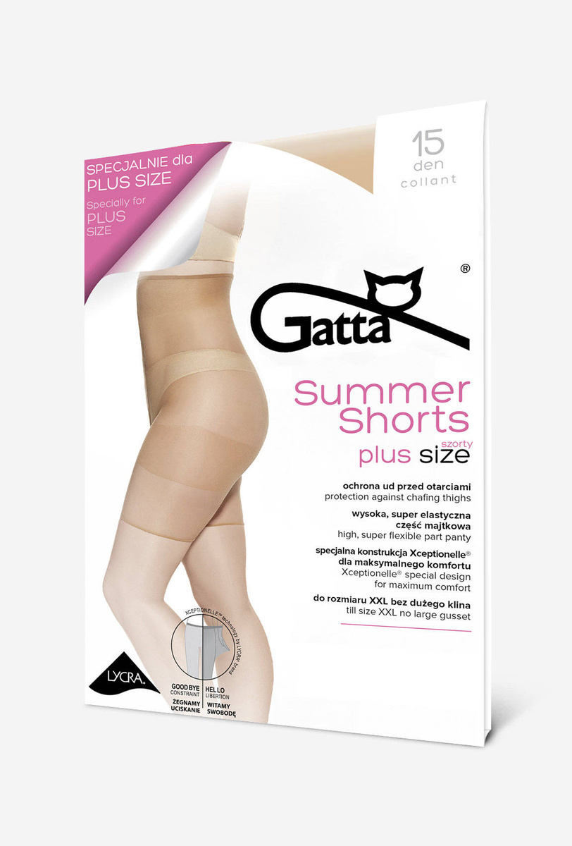 Majtki chroniące przed otarciami Summer Shorts 15 den Gatta