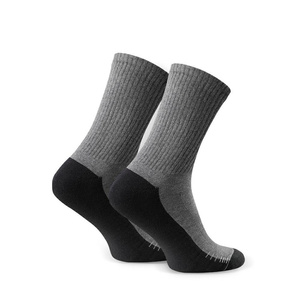 Halbfrotteesocken für Männer und Jugendliche Art. 047 AX117 melange grau