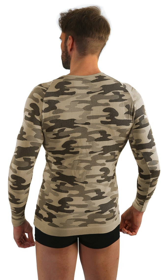 Tricou termic Thermo Active bej