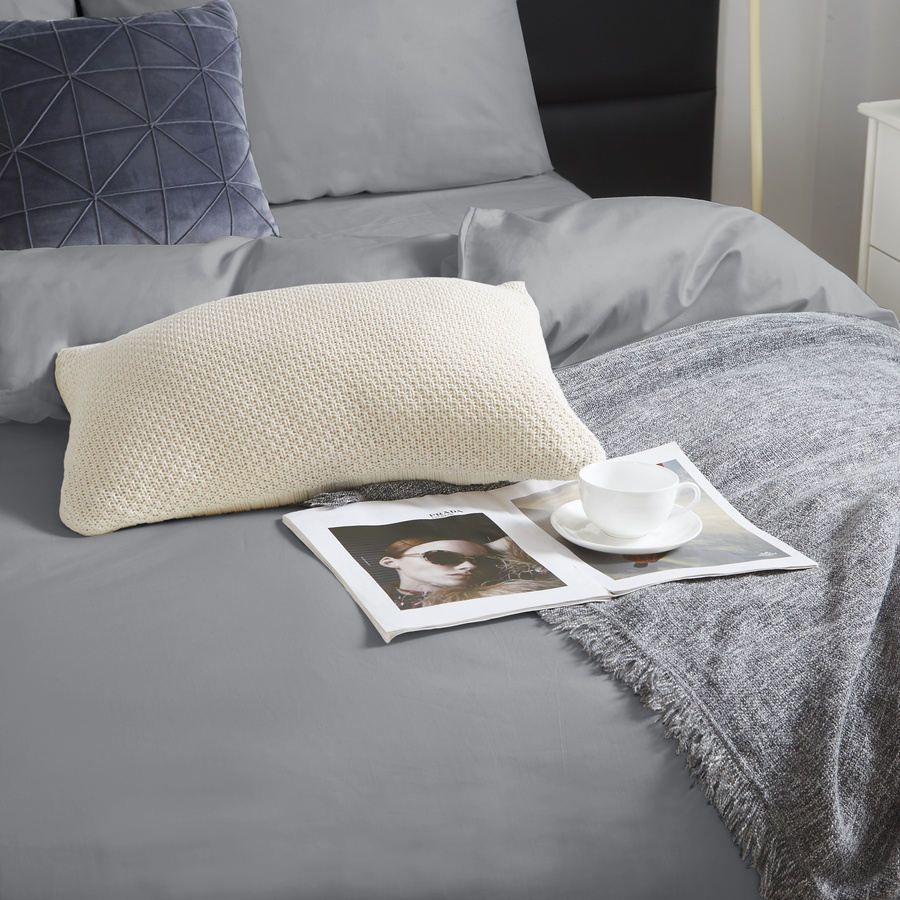 Bettwäsche Satina Graphit