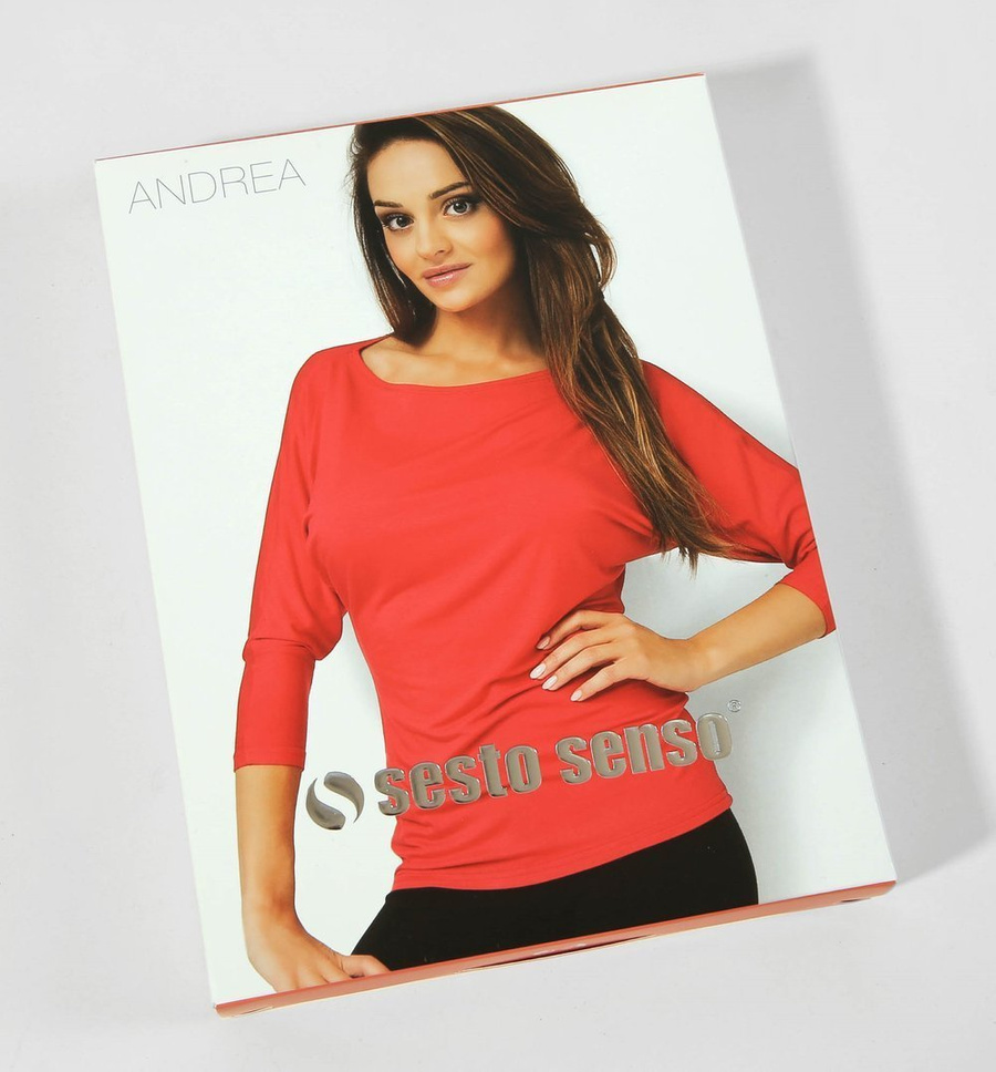 Damenbluse Andrea Rot