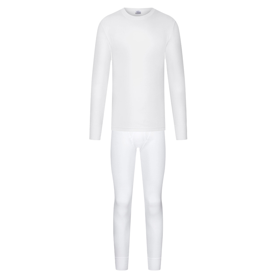 T-Shirt und Leggings Set Bt-104 4862 Weiß