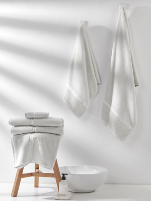 Towel Libre Gray/White