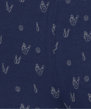 Boxeri bărbați Seria 3MH-025 negru și albastru