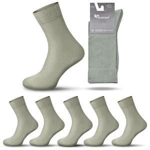6X Herren Garniture Socken 100% Baumwolle Art. 004 Skarpol