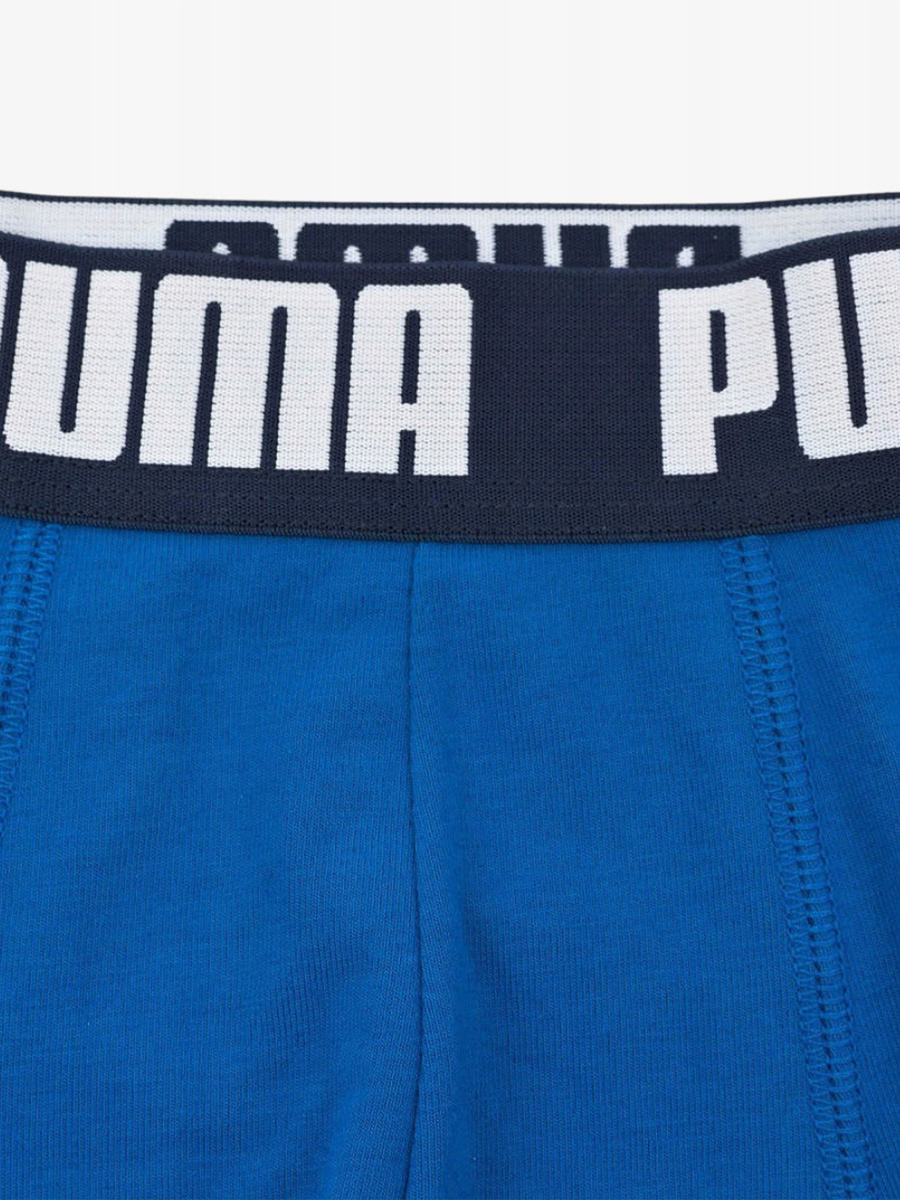 Men's Boxer Shorts 2 Pack Puma Comfort Stretch Blue/Green