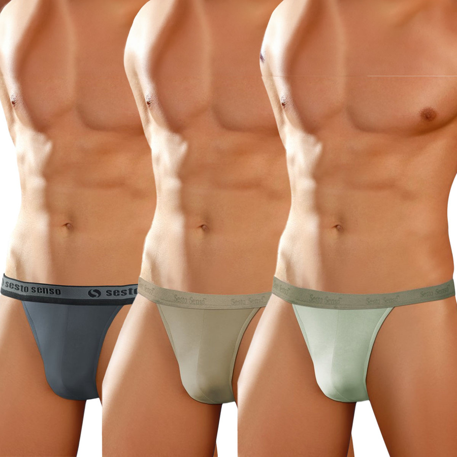 String Herren STM01 Beige Grau