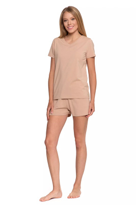 Women's pajamas with short sleeves