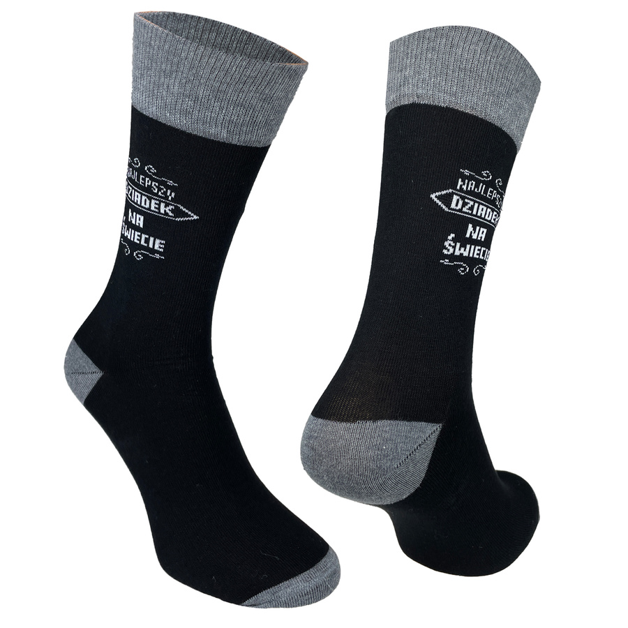 Socken Serie Großeltern Schwarz
