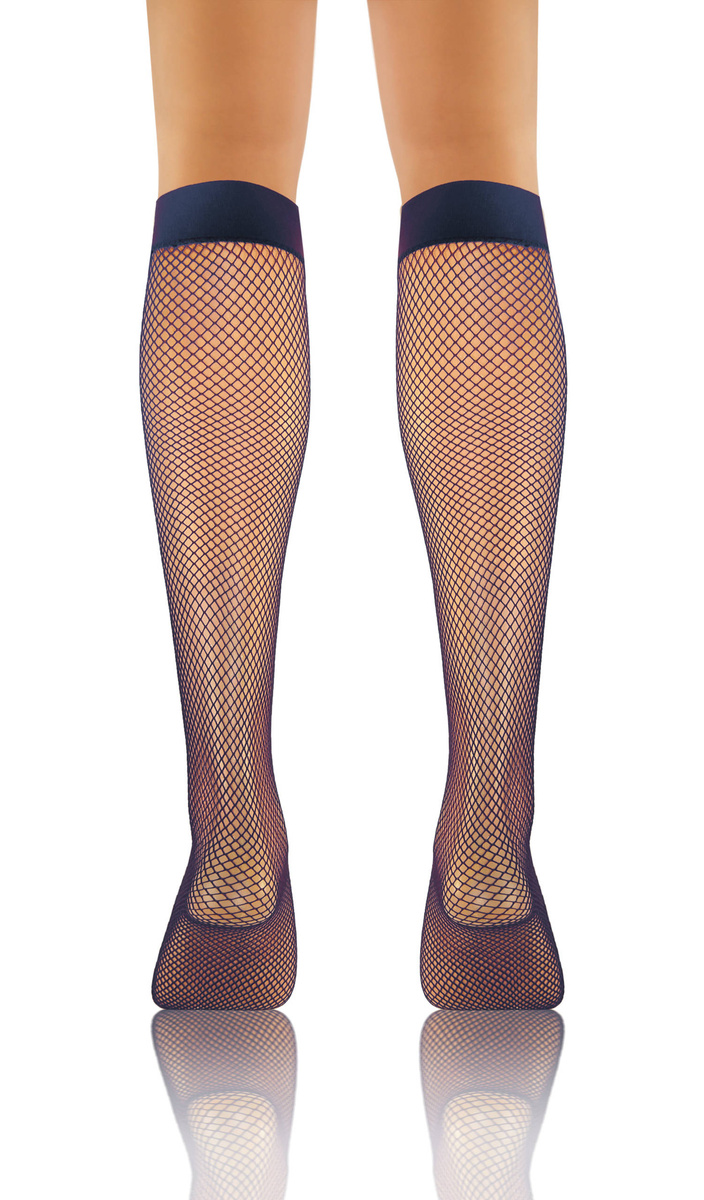 Kniestrümpfe Greta Grau