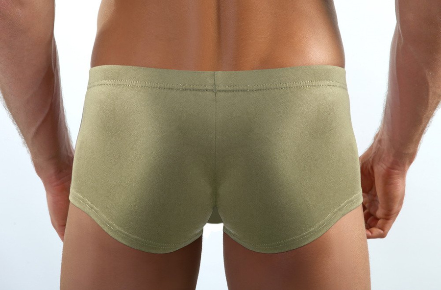 Herren-Boxershorts Urban Serie Olivgrün