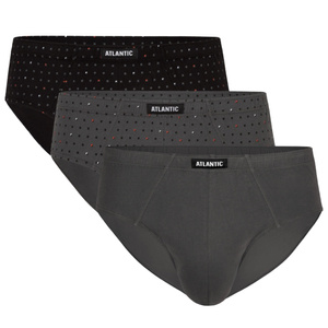 3-PACK Slipy męskie classic Atlantic