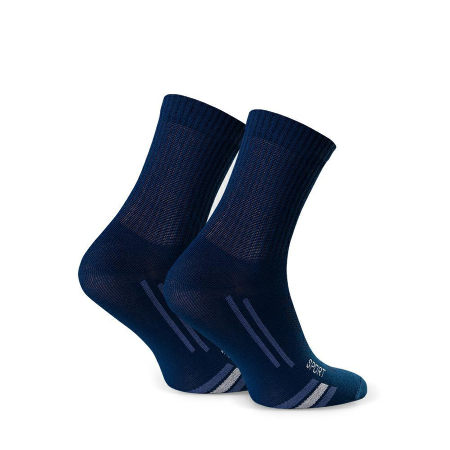 Jugend-Socken Kunst. 022 C313 marineblau