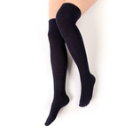 Ciorapi peste genunchi Art. 076 Albastru/Indigo