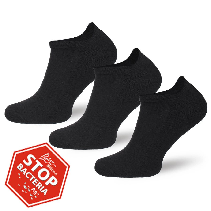 3X Stop Bacteria Frottee-Fußsocken Milena
