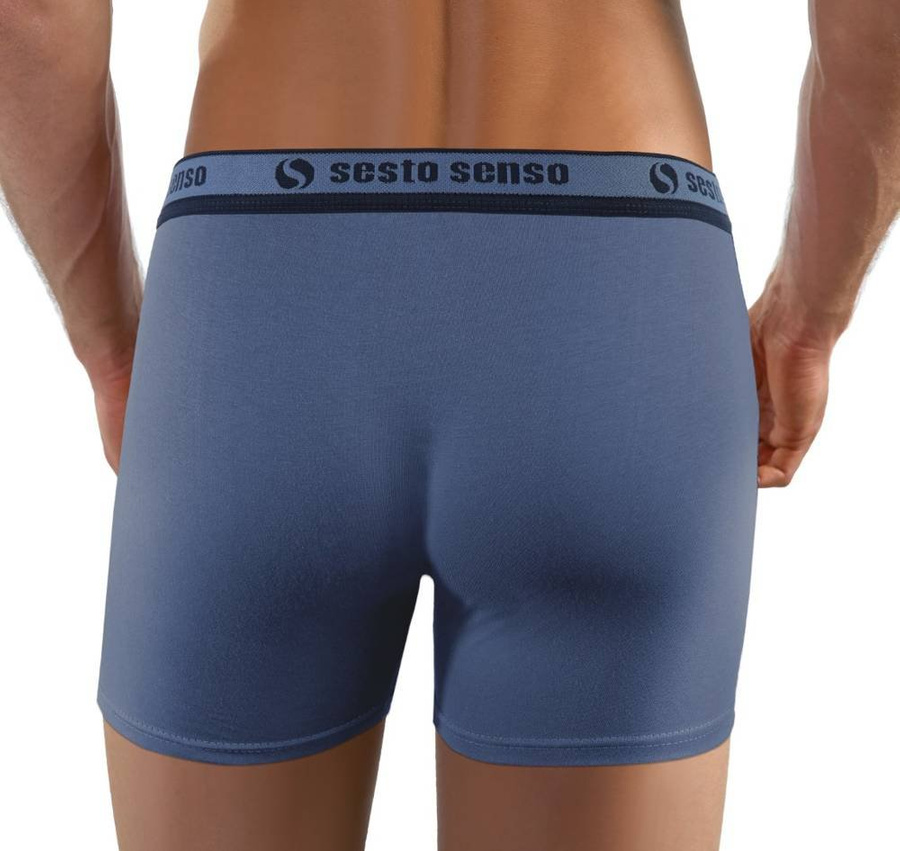 Herren-Boxershorts BM02 Blau