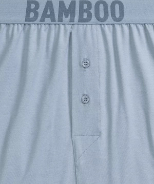 Lockere Herren-Boxershorts Serie 2MBX-076 Grau und Blau