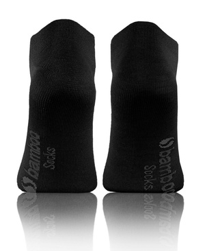 Sneakersocken Eko Bamboo Schwarz