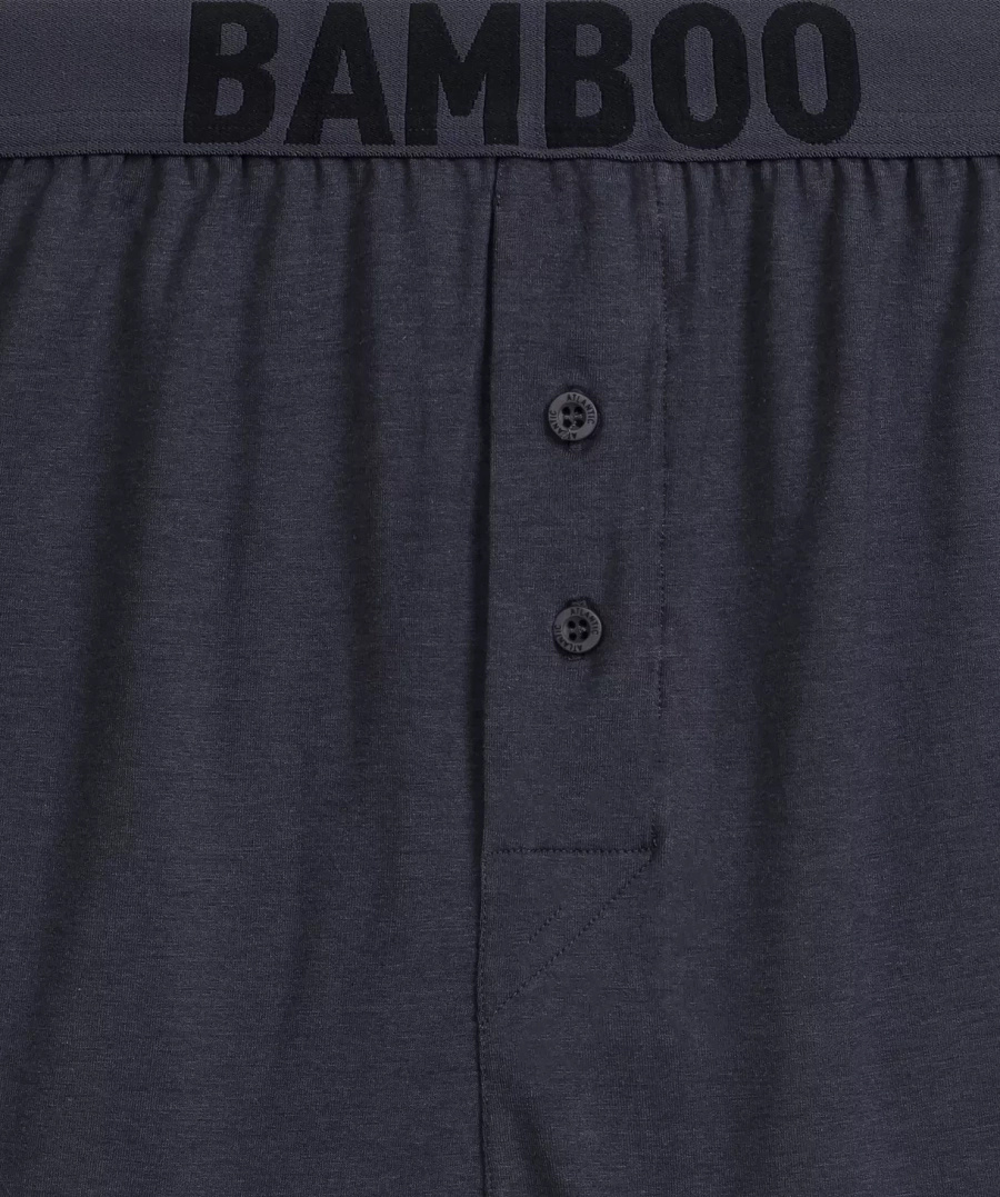 Lockere Herren-Boxershorts Serie 2MBX-076 Grau und Blau