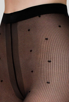 Gatta Funny gepunktete Strumpfhose für Frauen