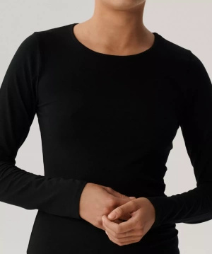 Women's Long Sleeve T-Shirt Series Black