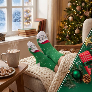 Skarpety świąteczne męskie kolorowe ELTOM na prezent