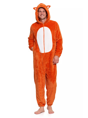 Pajamas onesie fox